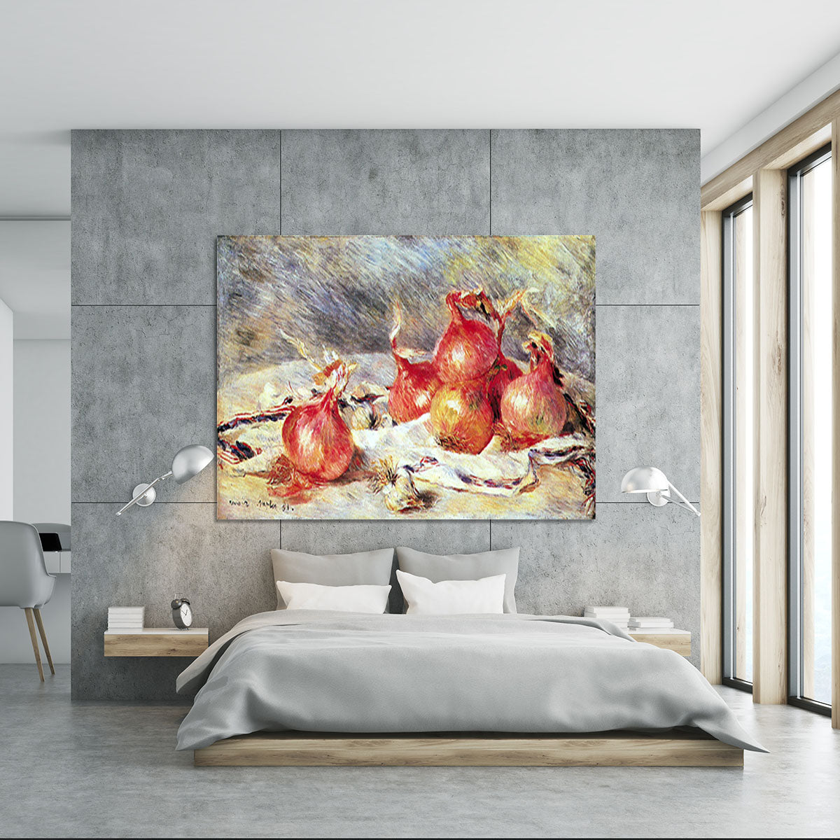 Onions by Renoir Canvas Print or Poster - Canvas Art Rocks - 5