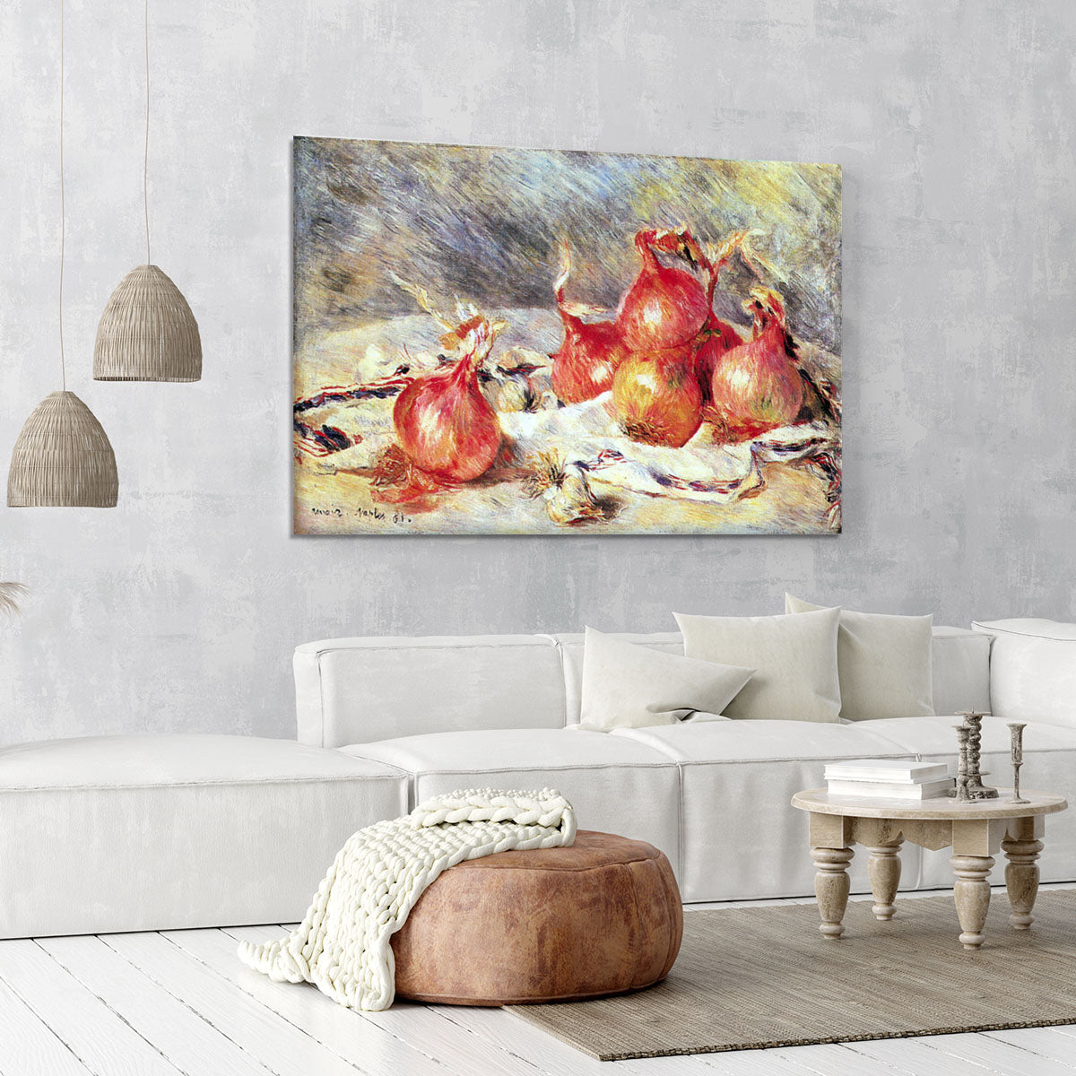 Onions by Renoir Canvas Print or Poster - Canvas Art Rocks - 6