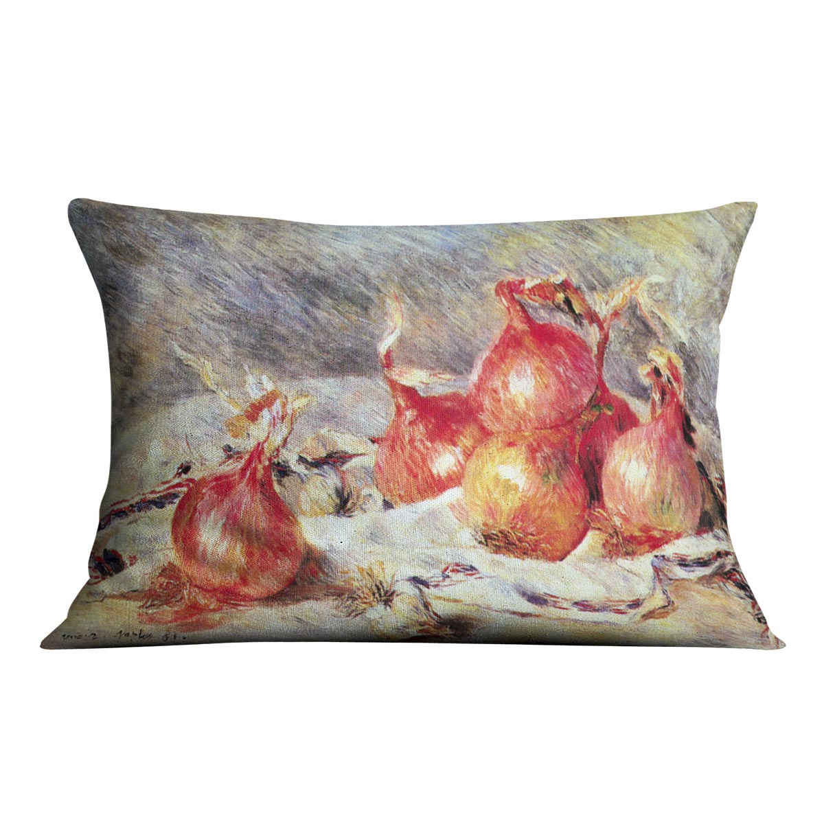 Onions by Renoir Cushion