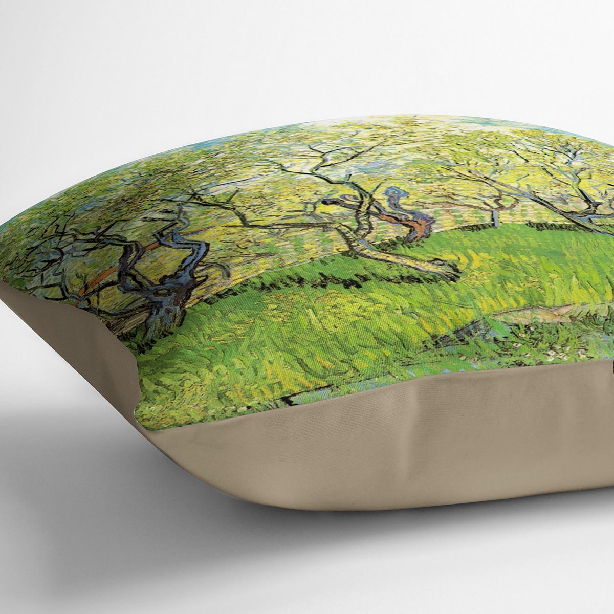 Orchard in Blossom 2 by Van Gogh Cushion