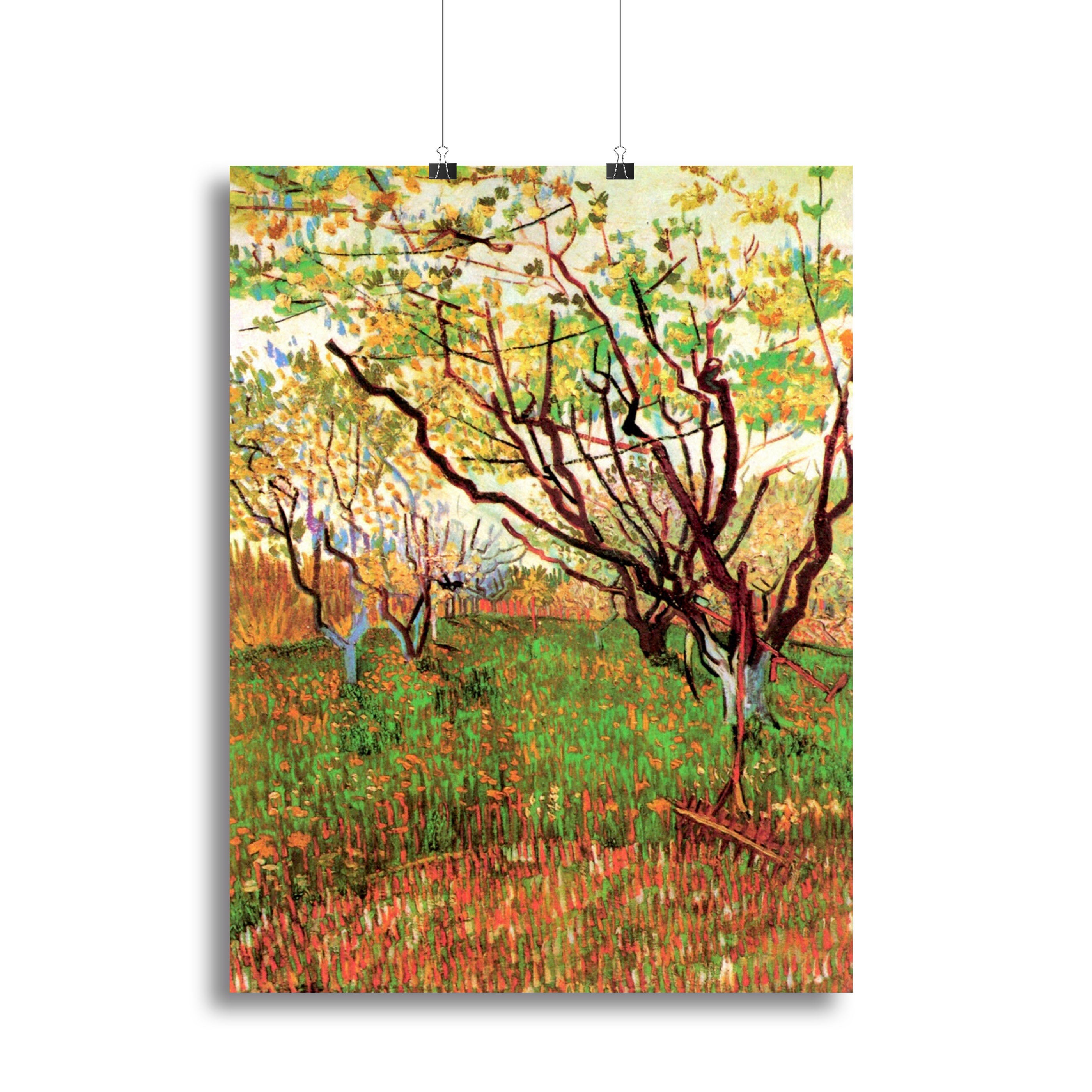 Orchard in Blossom by Van Gogh Canvas Print or Poster - Canvas Art Rocks - 2