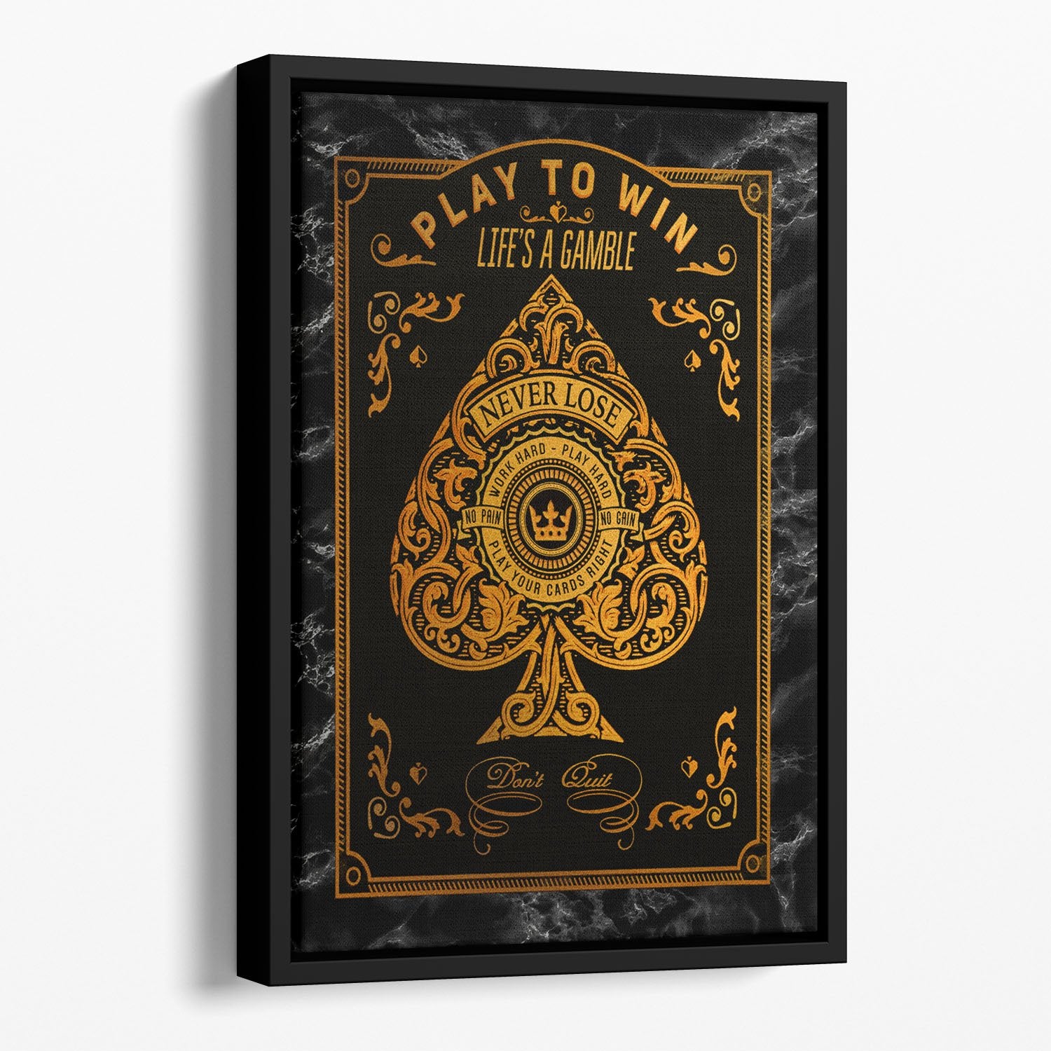 Ace Playing Card Canvas