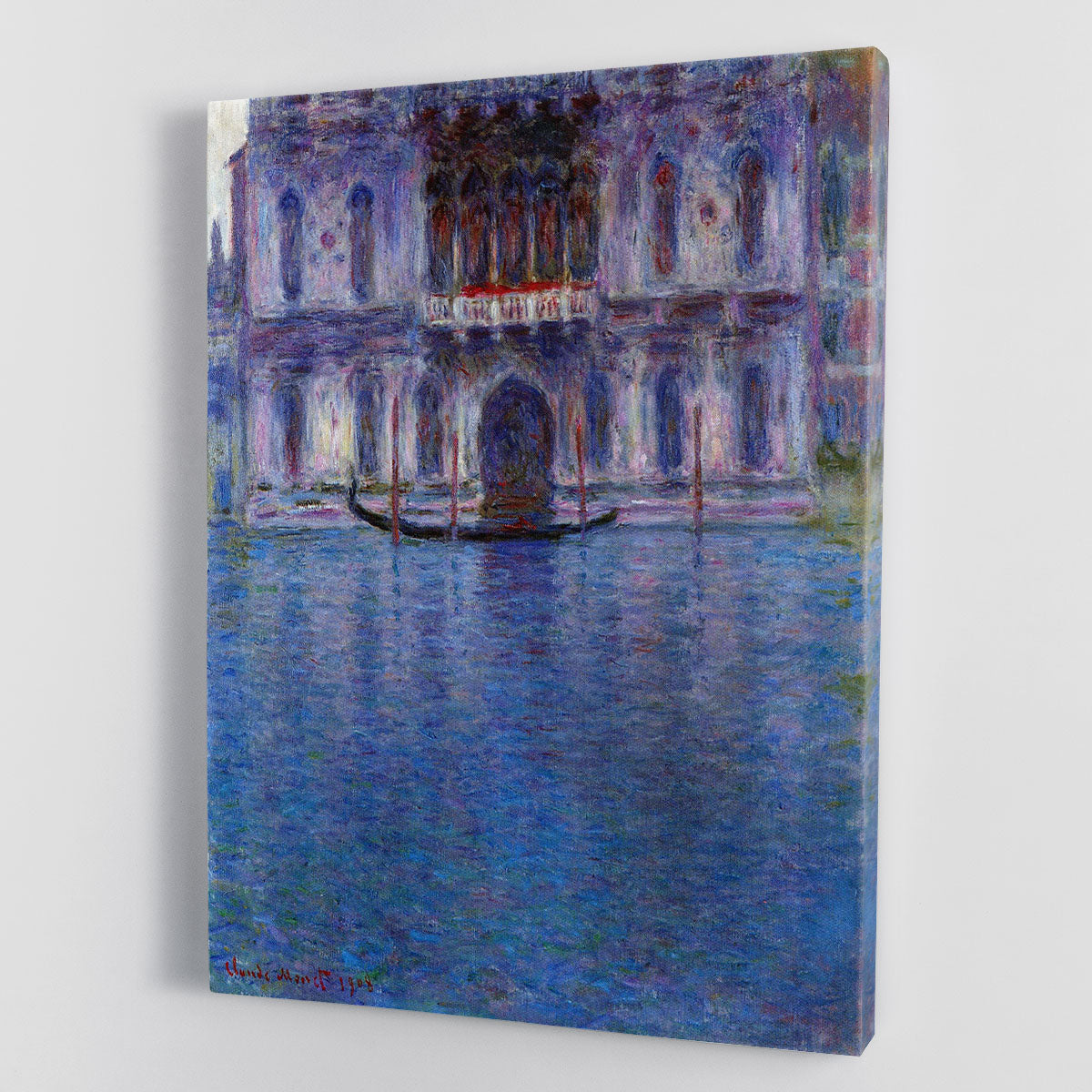 Palazzo 1 by Monet Canvas Print or Poster - Canvas Art Rocks - 1