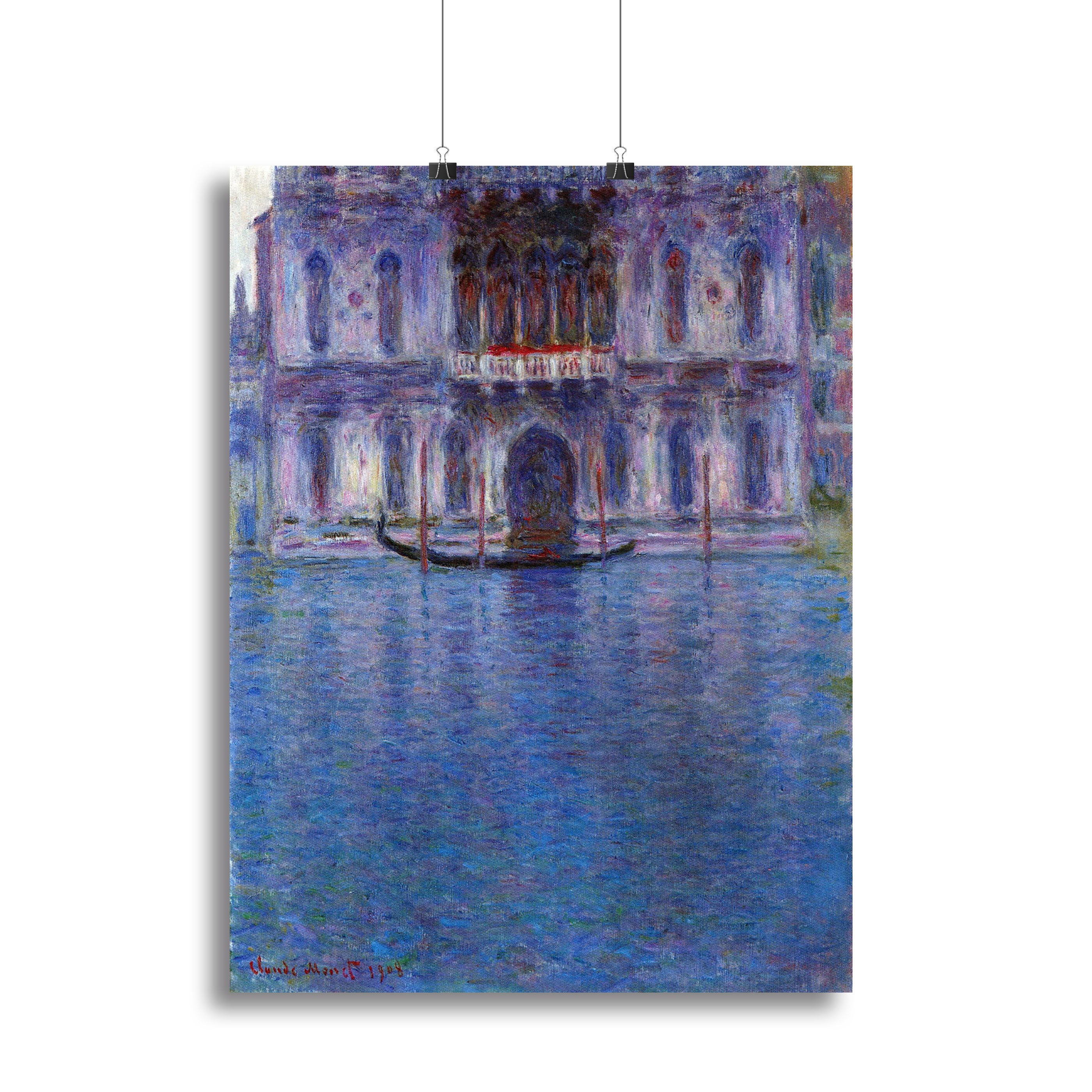 Palazzo 1 by Monet Canvas Print or Poster - Canvas Art Rocks - 2