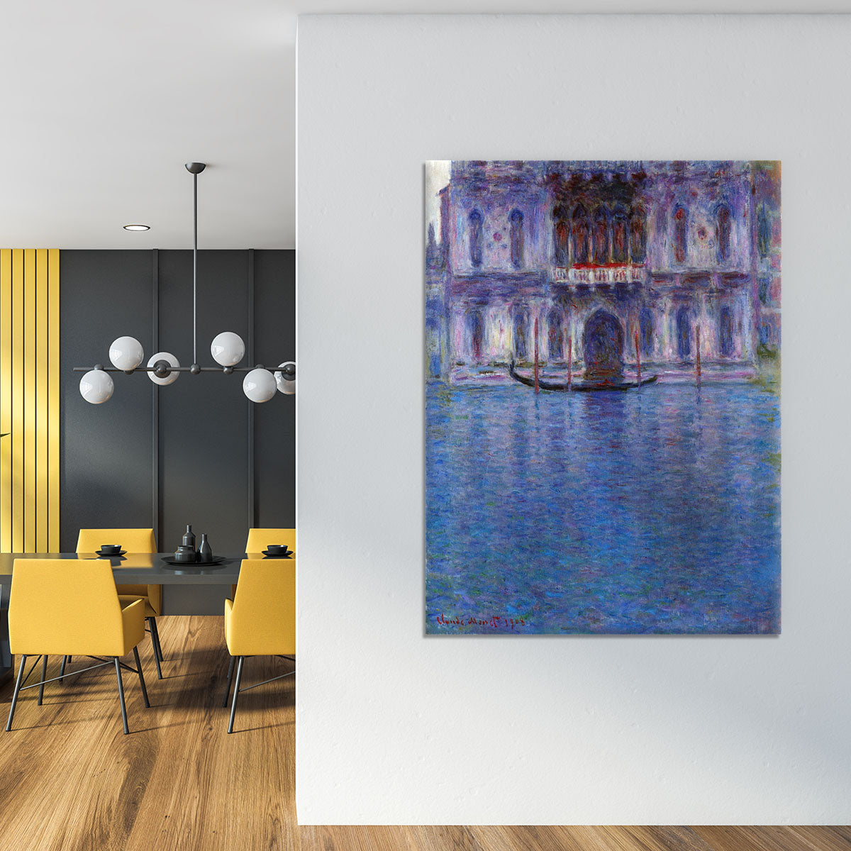 Palazzo 1 by Monet Canvas Print or Poster - Canvas Art Rocks - 4