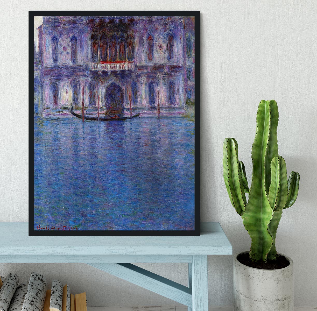 Palazzo 1 by Monet Framed Print - Canvas Art Rocks - 2