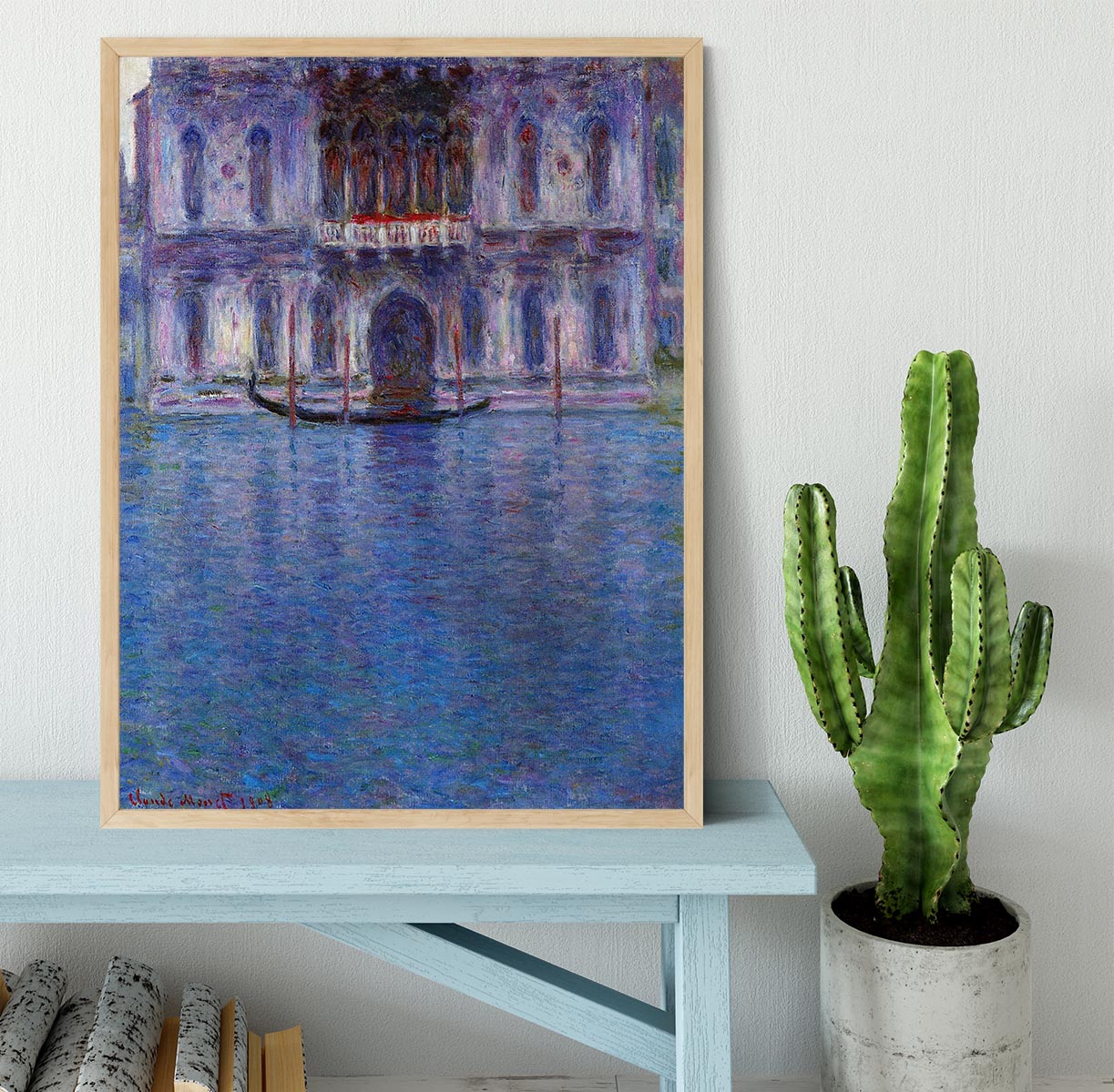 Palazzo 1 by Monet Framed Print - Canvas Art Rocks - 4