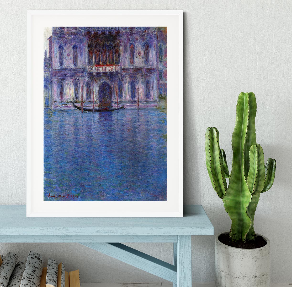 Palazzo 1 by Monet Framed Print - Canvas Art Rocks - 5