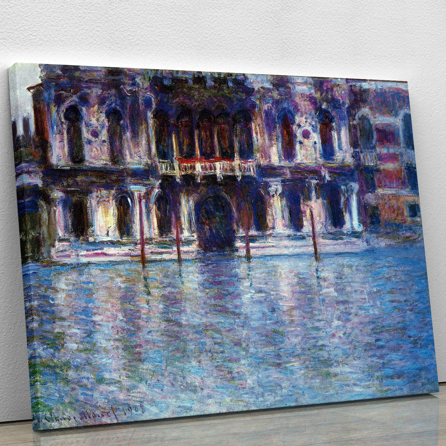 Palazzo 2 by Monet Canvas Print or Poster - Canvas Art Rocks - 1