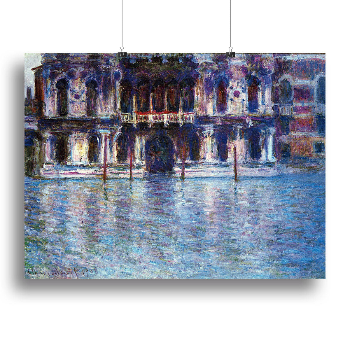 Palazzo 2 by Monet Canvas Print or Poster - Canvas Art Rocks - 2