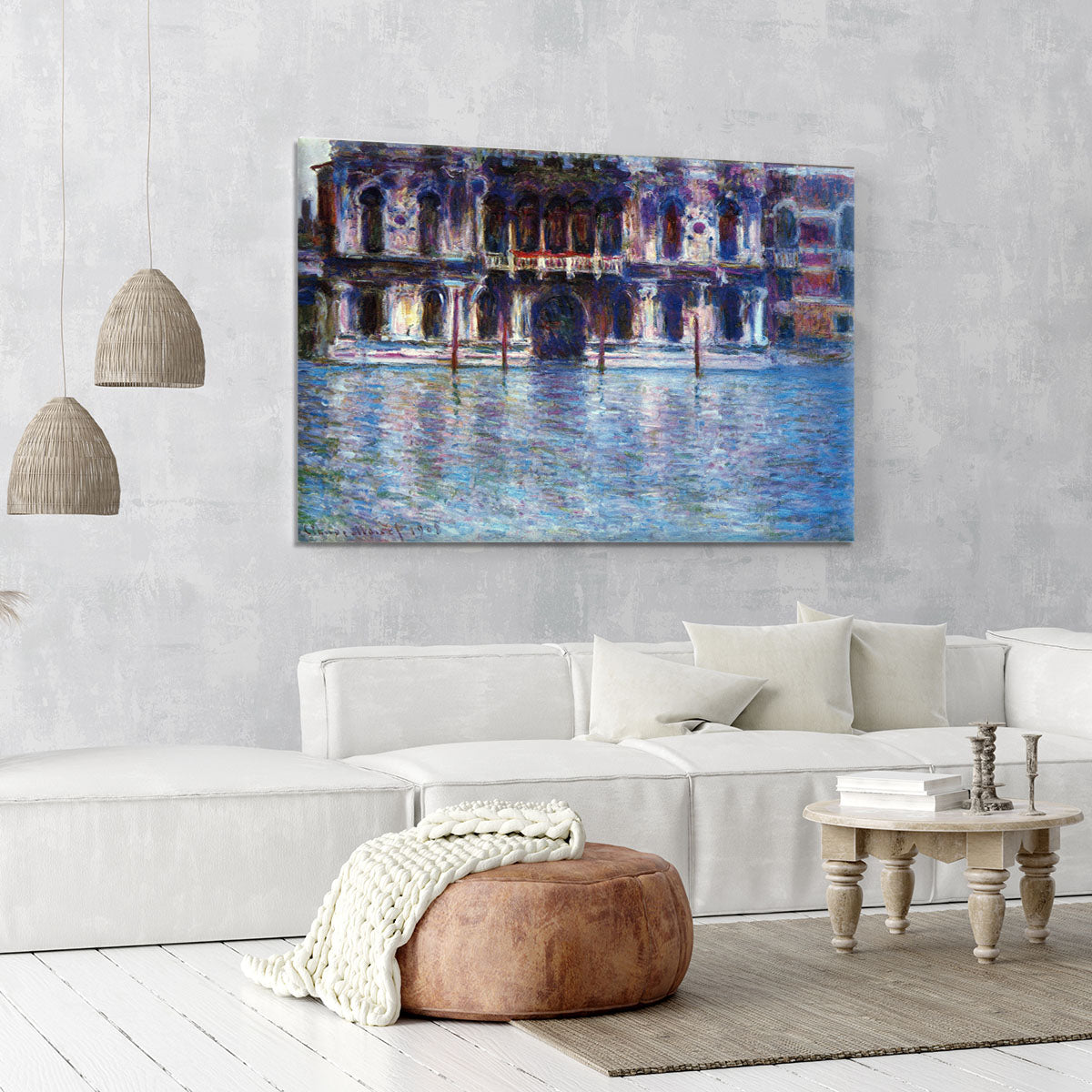 Palazzo 2 by Monet Canvas Print or Poster - Canvas Art Rocks - 6