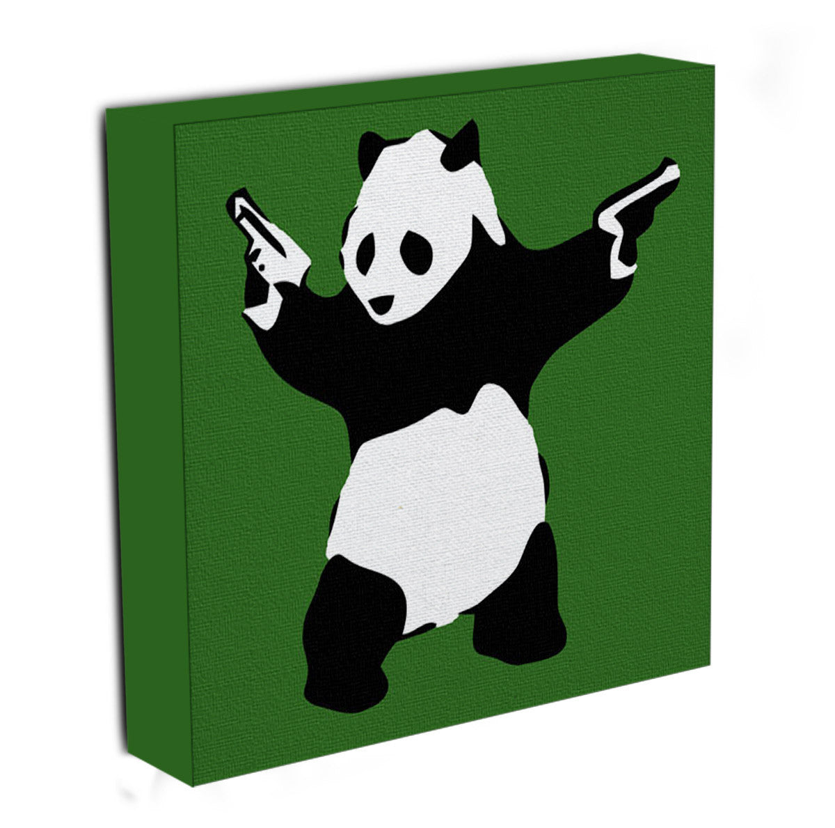 Banksy Panda with Guns Canvas Print & Poster - Canvas Art Rocks