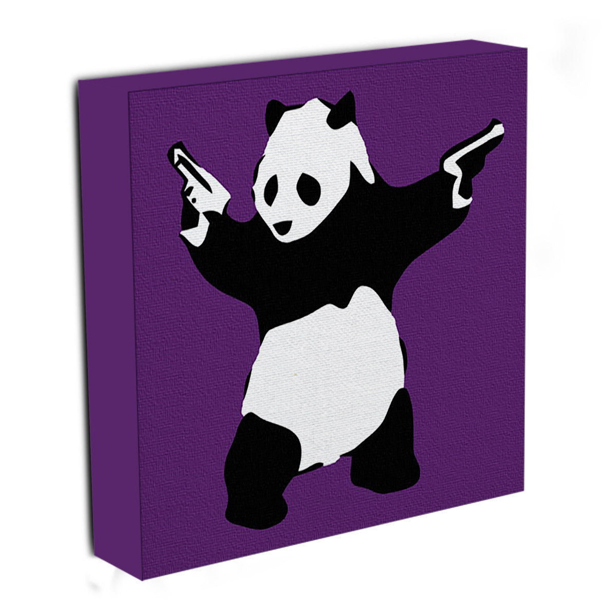 Banksy Panda with Guns Canvas Print & Poster - Canvas Art Rocks