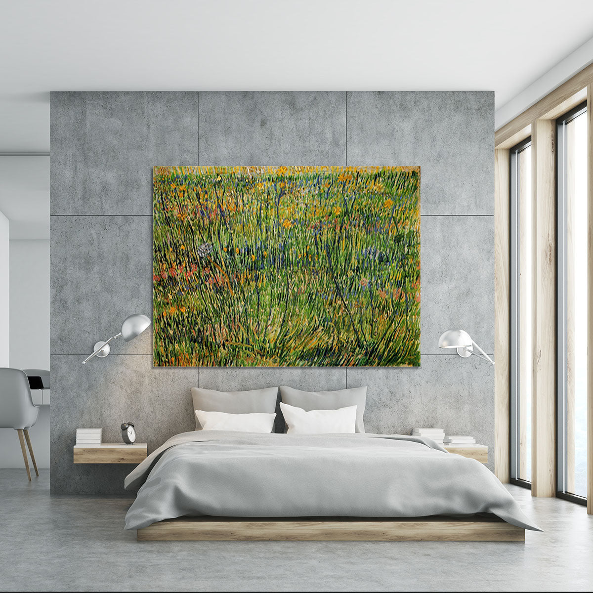 Pasture in Bloom by Van Gogh Canvas Print or Poster - Canvas Art Rocks - 5
