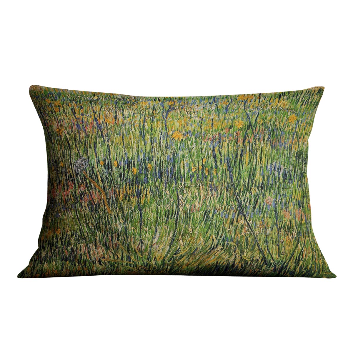 Pasture in Bloom by Van Gogh Cushion