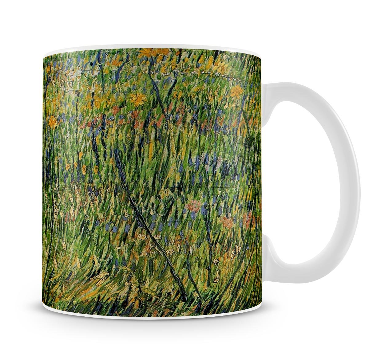 Pasture in Bloom by Van Gogh Mug - Canvas Art Rocks - 4