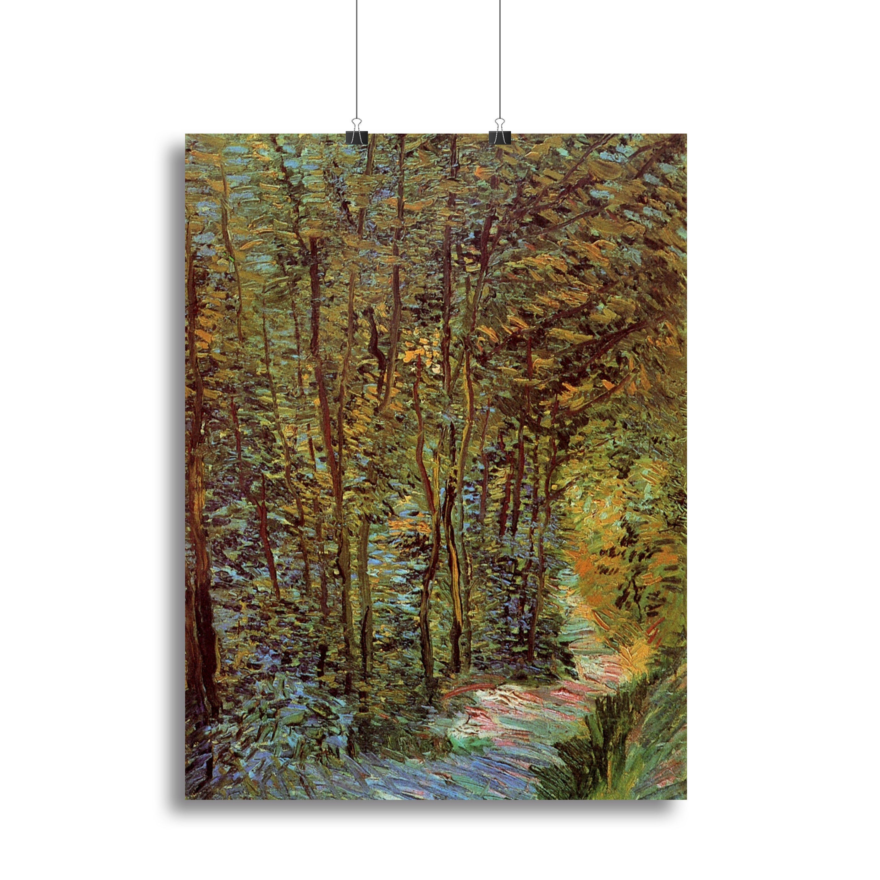 Path in the Woods by Van Gogh Canvas Print or Poster - Canvas Art Rocks - 2