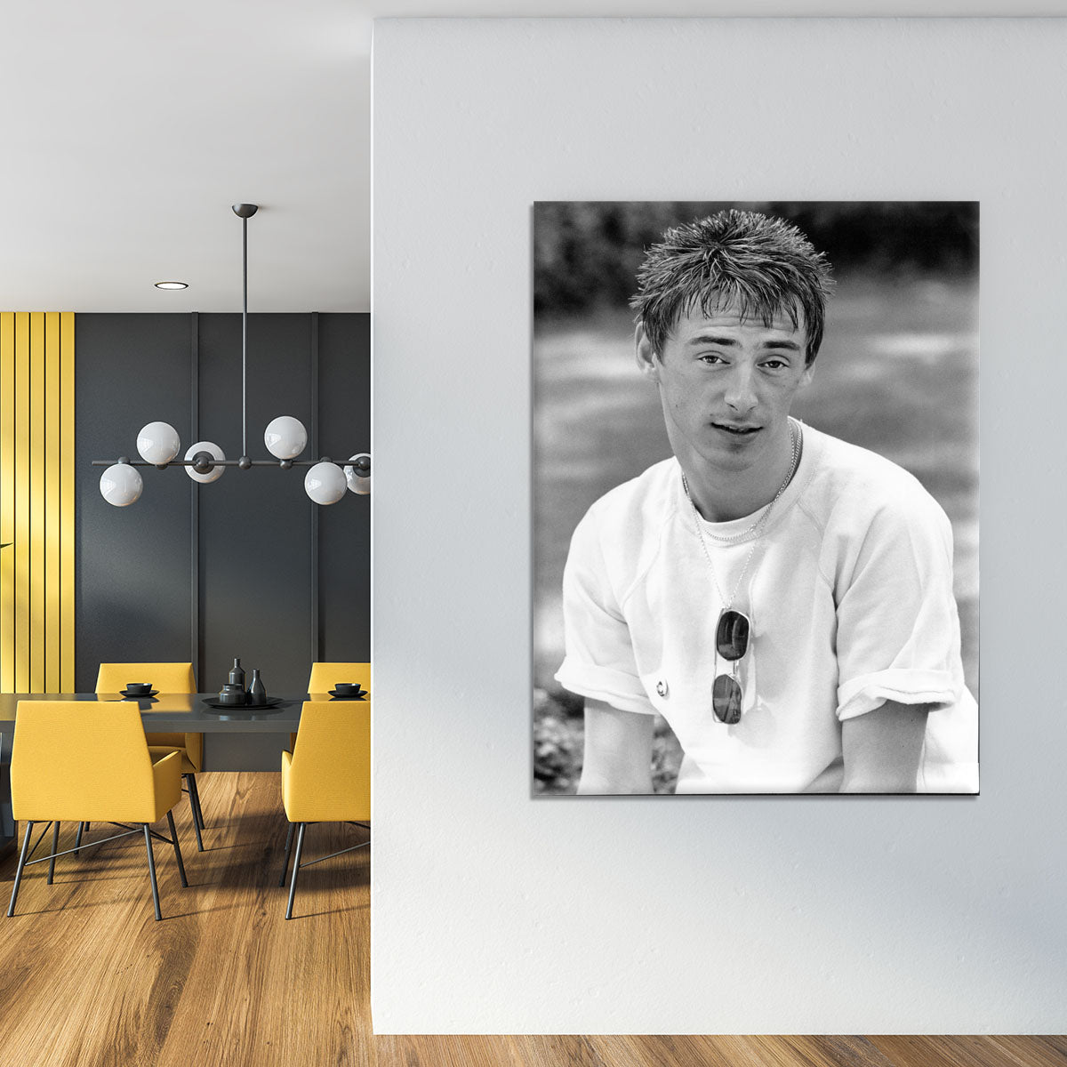 Paul Weller in 1985 Canvas Print or Poster