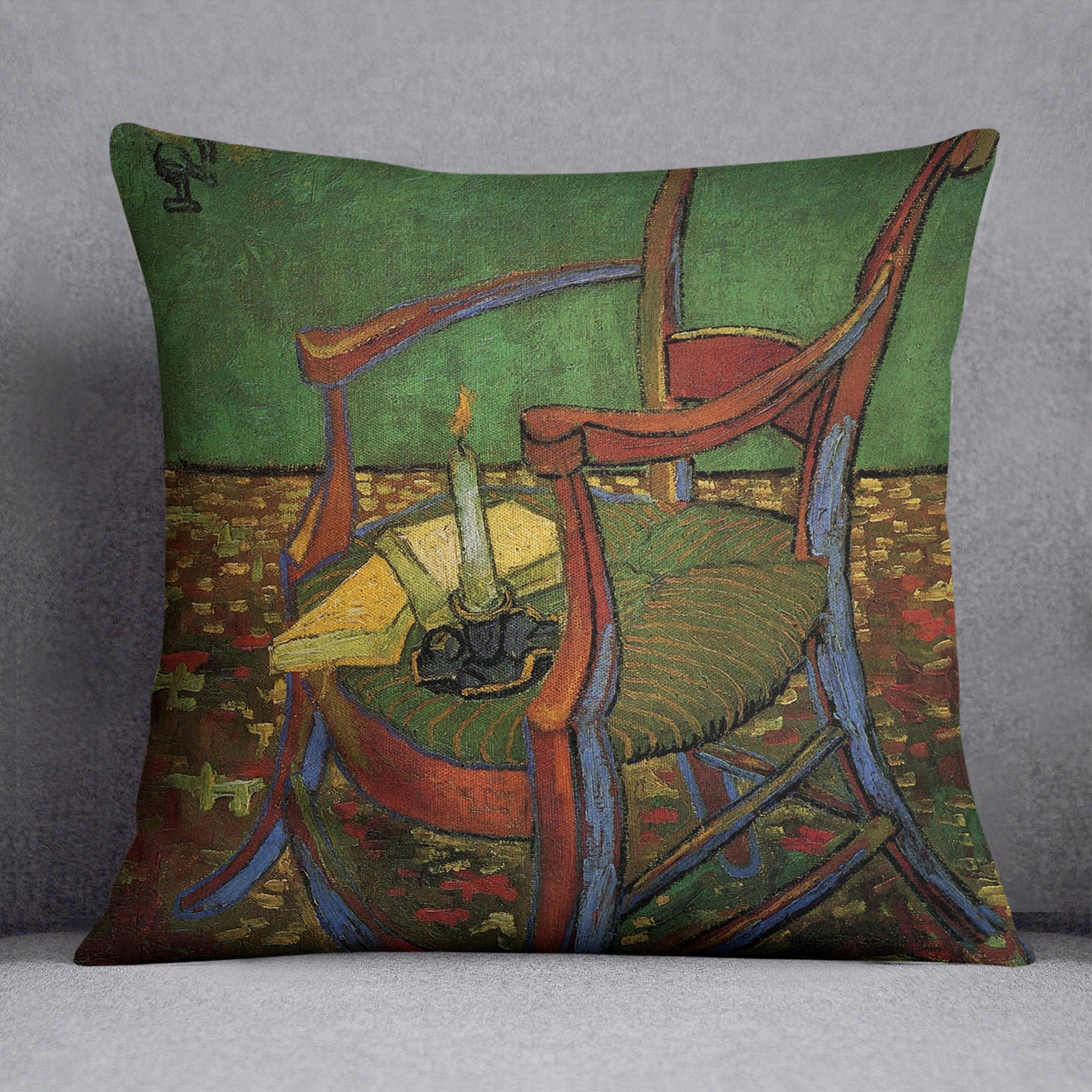 Paul Gauguin's Armchair by Van Gogh Cushion