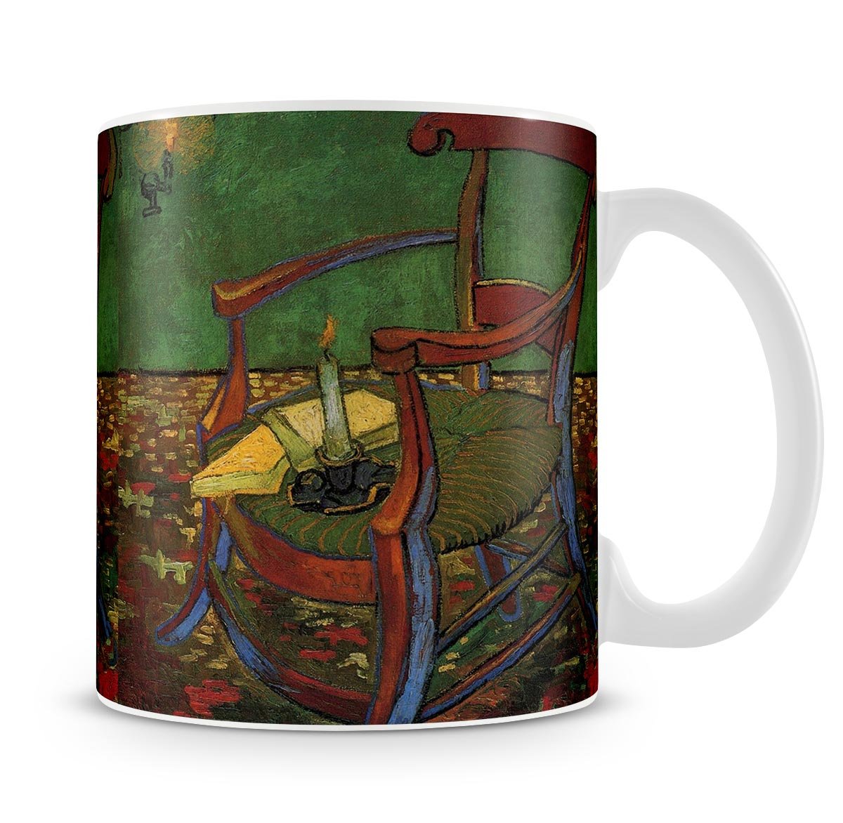 Paul Gauguin's Armchair by Van Gogh Mug - Canvas Art Rocks - 4