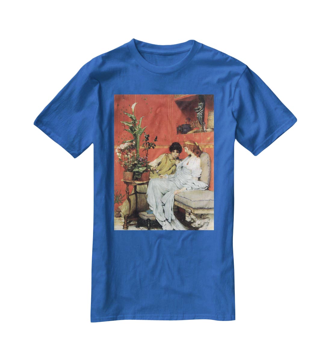 Penetralia by Alma Tadema T-Shirt - Canvas Art Rocks - 2