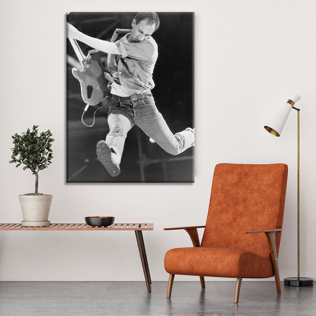 Pete Townshend of The Who Canvas Print or Poster - Canvas Art Rocks - 6
