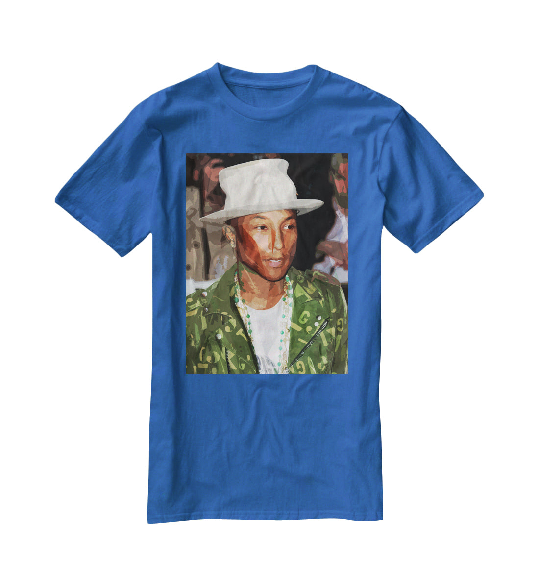 Pharrell Williams Pop Art T-Shirt - Canvas Art Rocks - 2