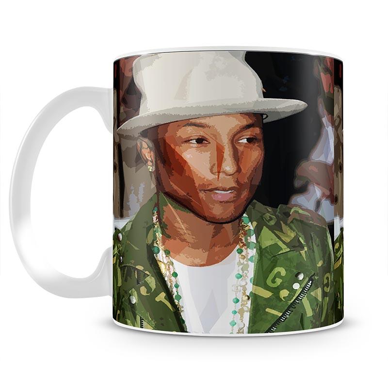 Pharrell Williams Pop Art Mug - Canvas Art Rocks - 2