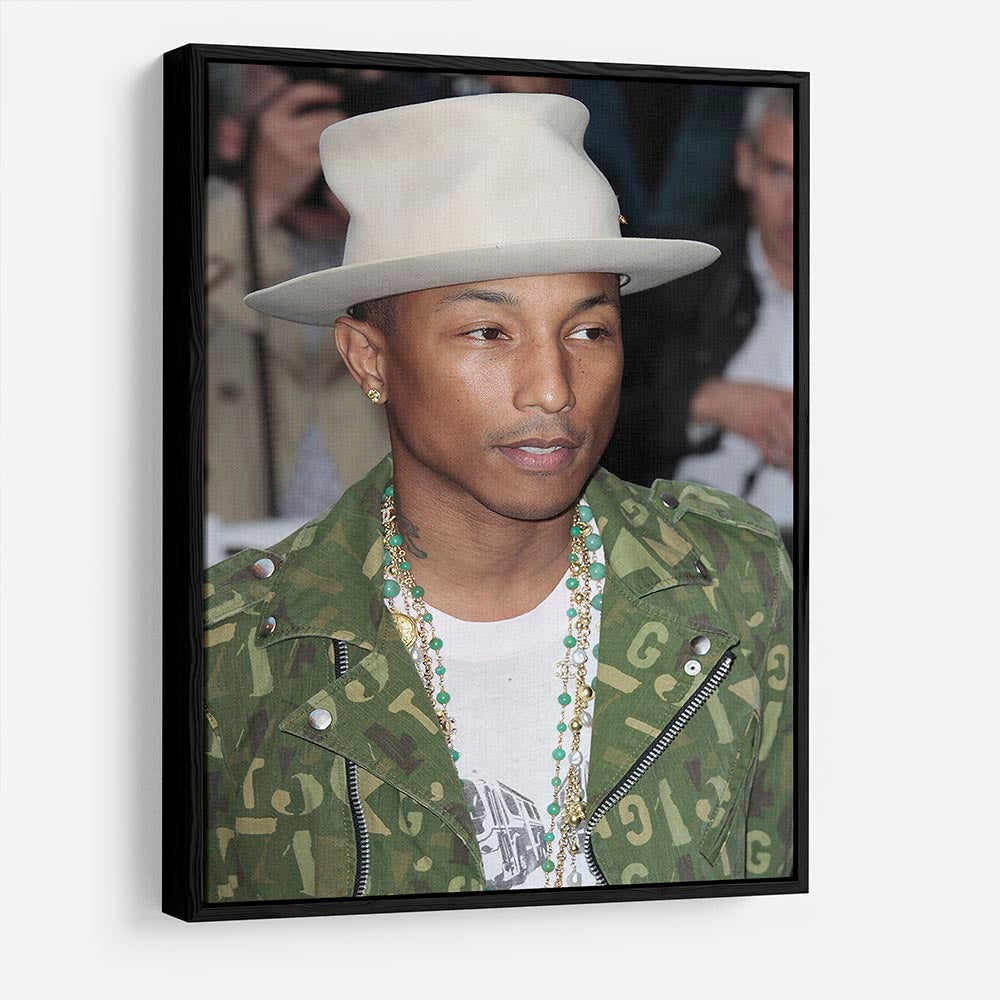 Pharrell Williams in a hat HD Metal Print