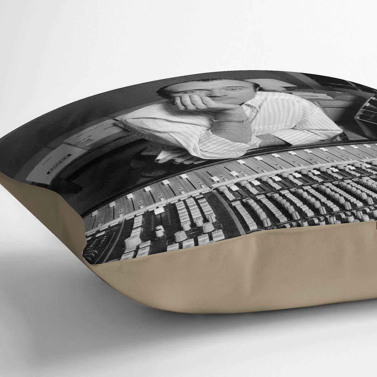 Phil Collins in the studio Cushion