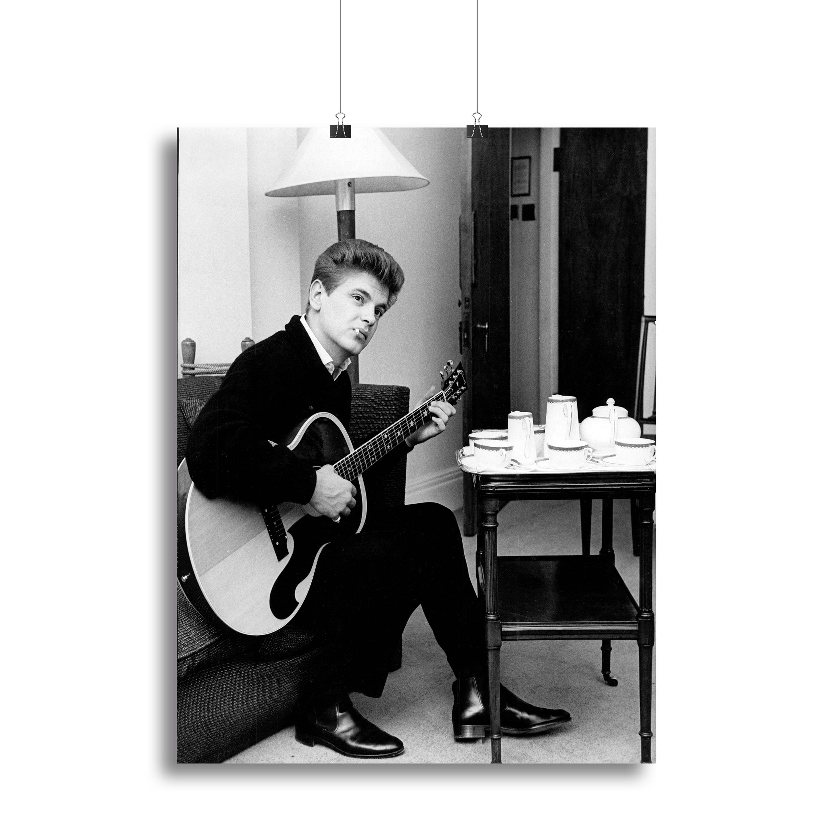 Phil Everley takes tea Canvas Print or Poster - Canvas Art Rocks - 2