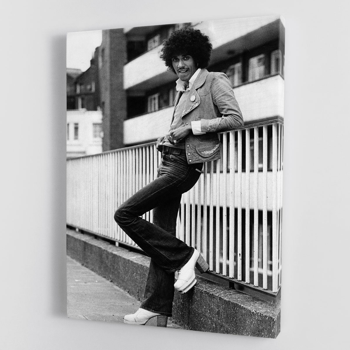 Phil Lynott Canvas Print or Poster - Canvas Art Rocks - 1