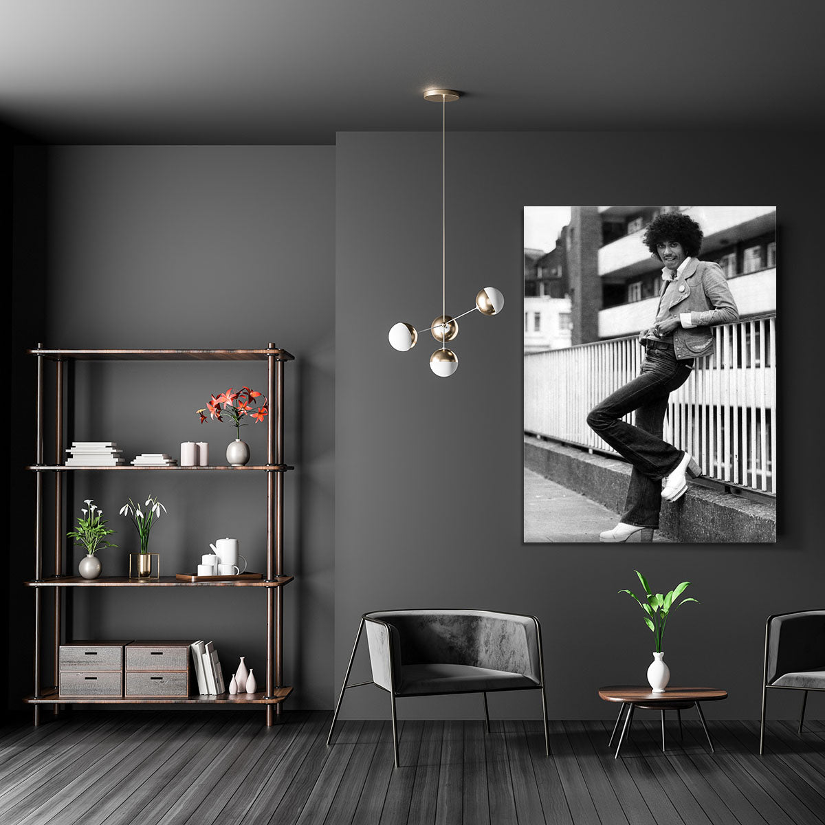 Phil Lynott Canvas Print or Poster | Canvas Art Rocks