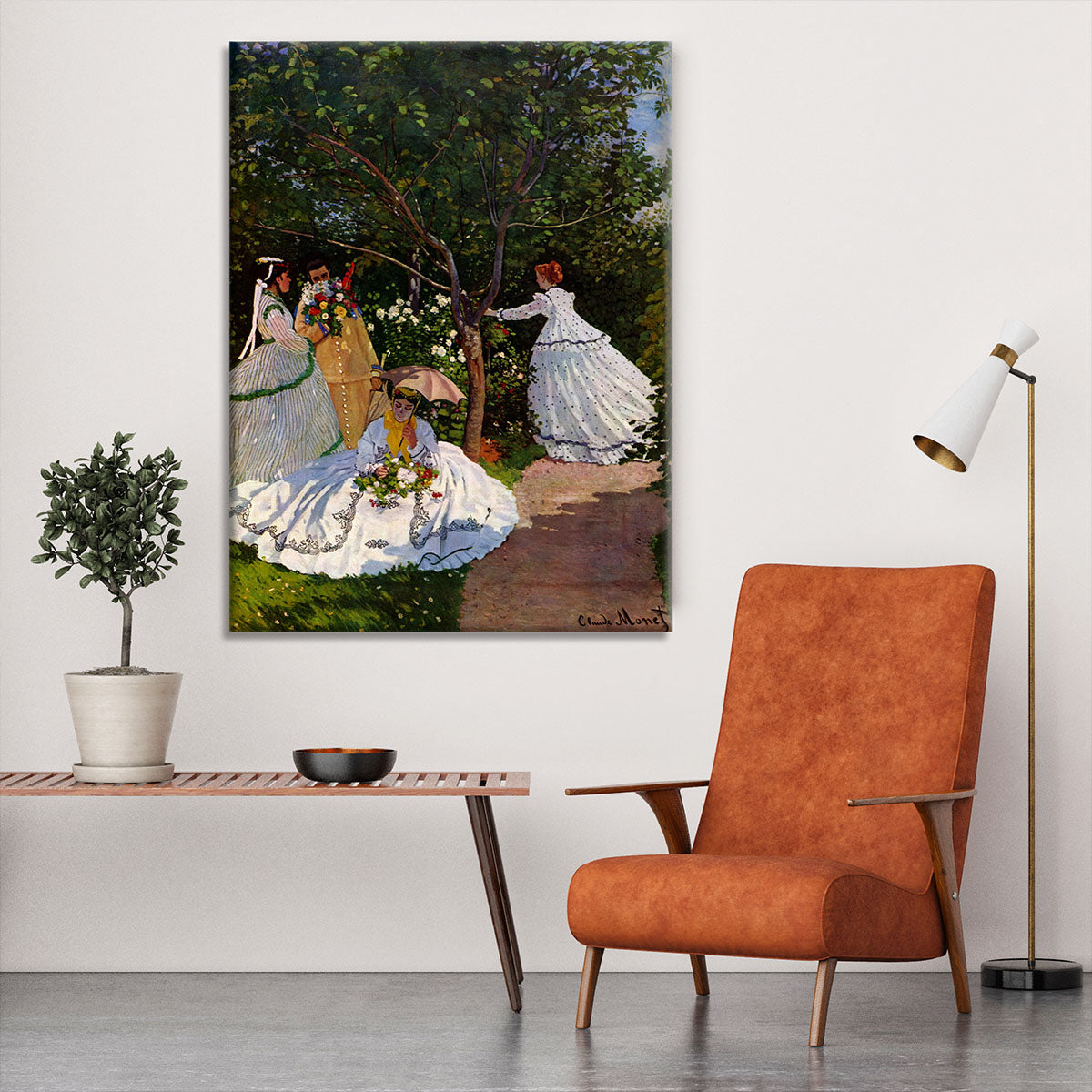 Picnic by Monet Canvas Print or Poster - Canvas Art Rocks - 6