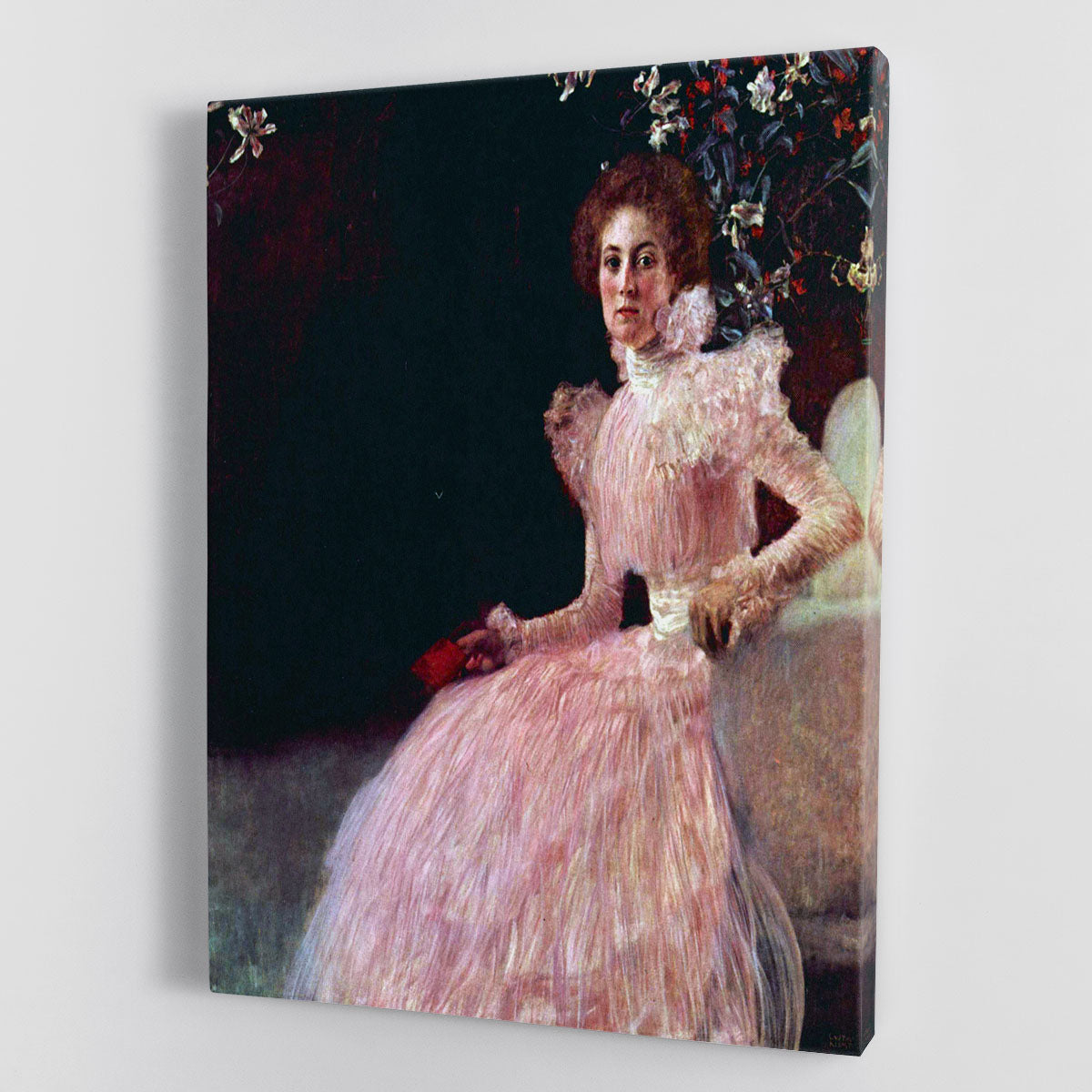 Picture of Sonja Knips by Klimt Canvas Print or Poster - Canvas Art Rocks - 1