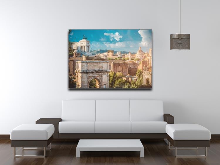 Picturesque View of the Roman Forum Canvas Print or Poster - Canvas Art Rocks - 4