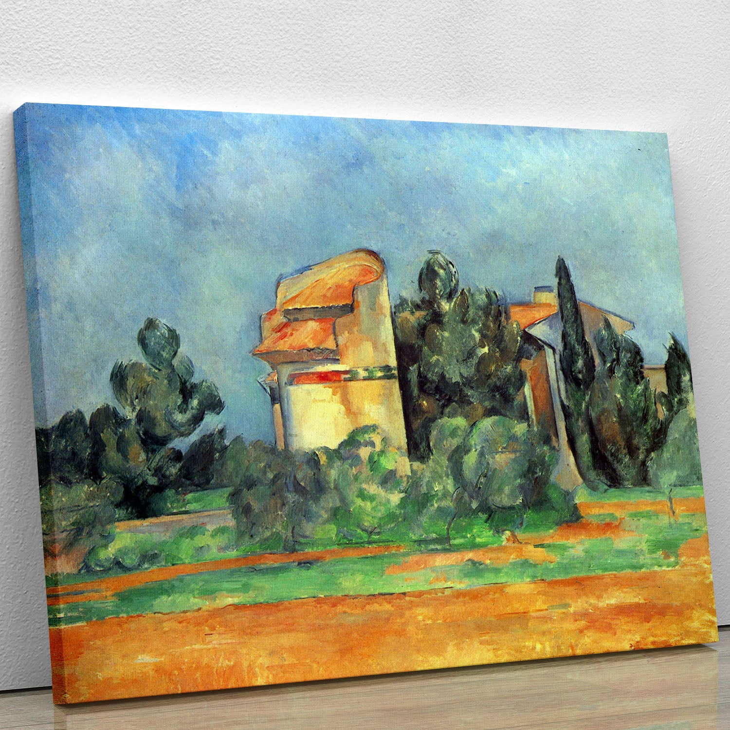 Pigeonry in Bellvue by Cezanne Canvas Print or Poster - Canvas Art Rocks - 1