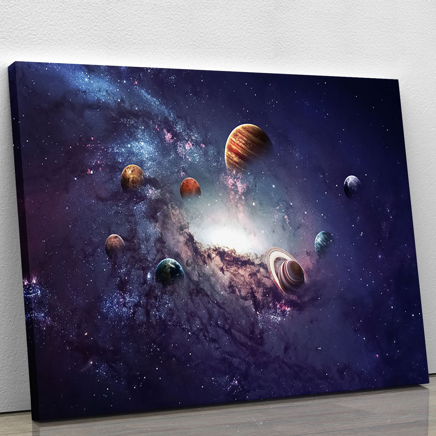 Planets in the solar system Canvas Print or Poster - Canvas Art Rocks - 1