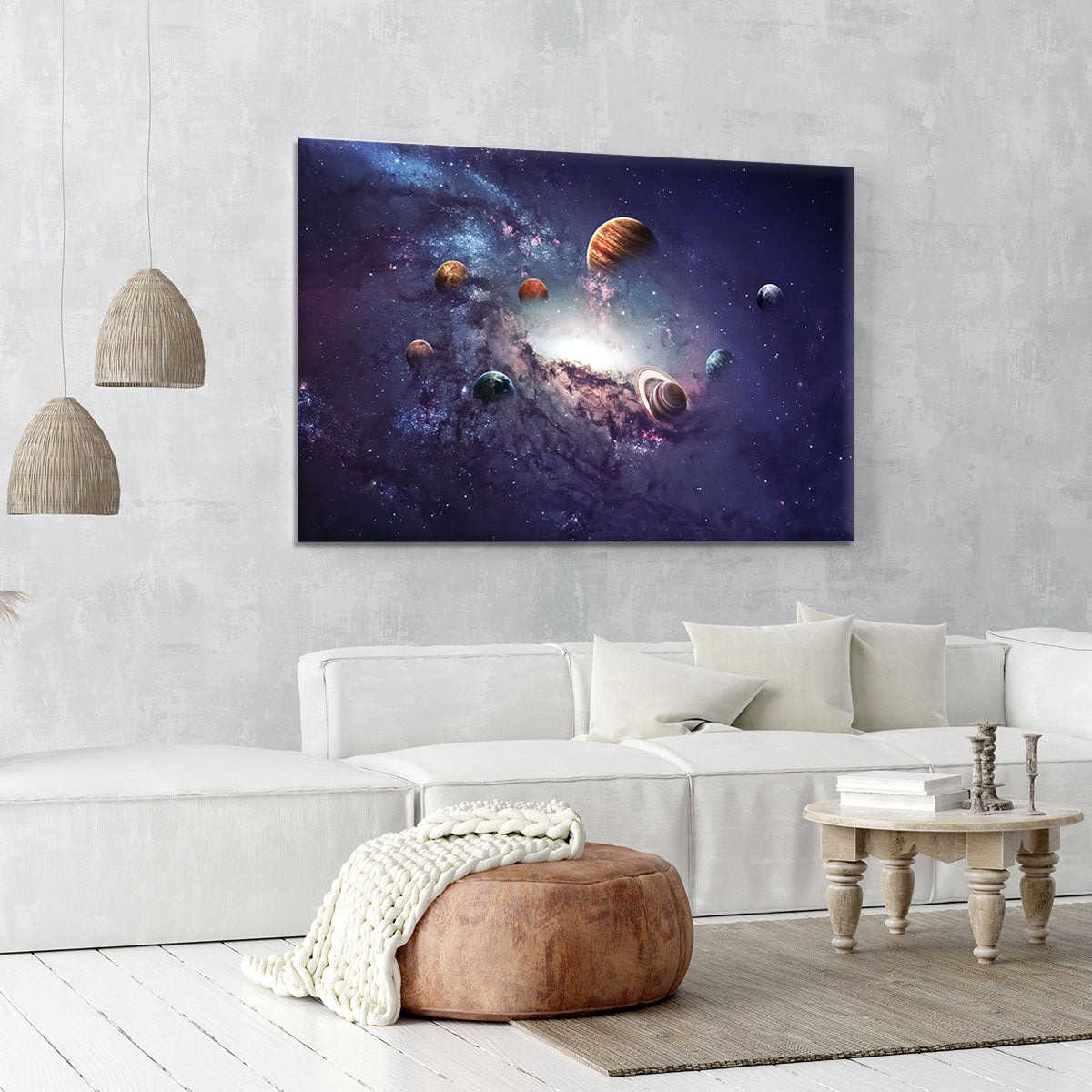 Planets in the solar system Canvas Print or Poster - Canvas Art Rocks - 6