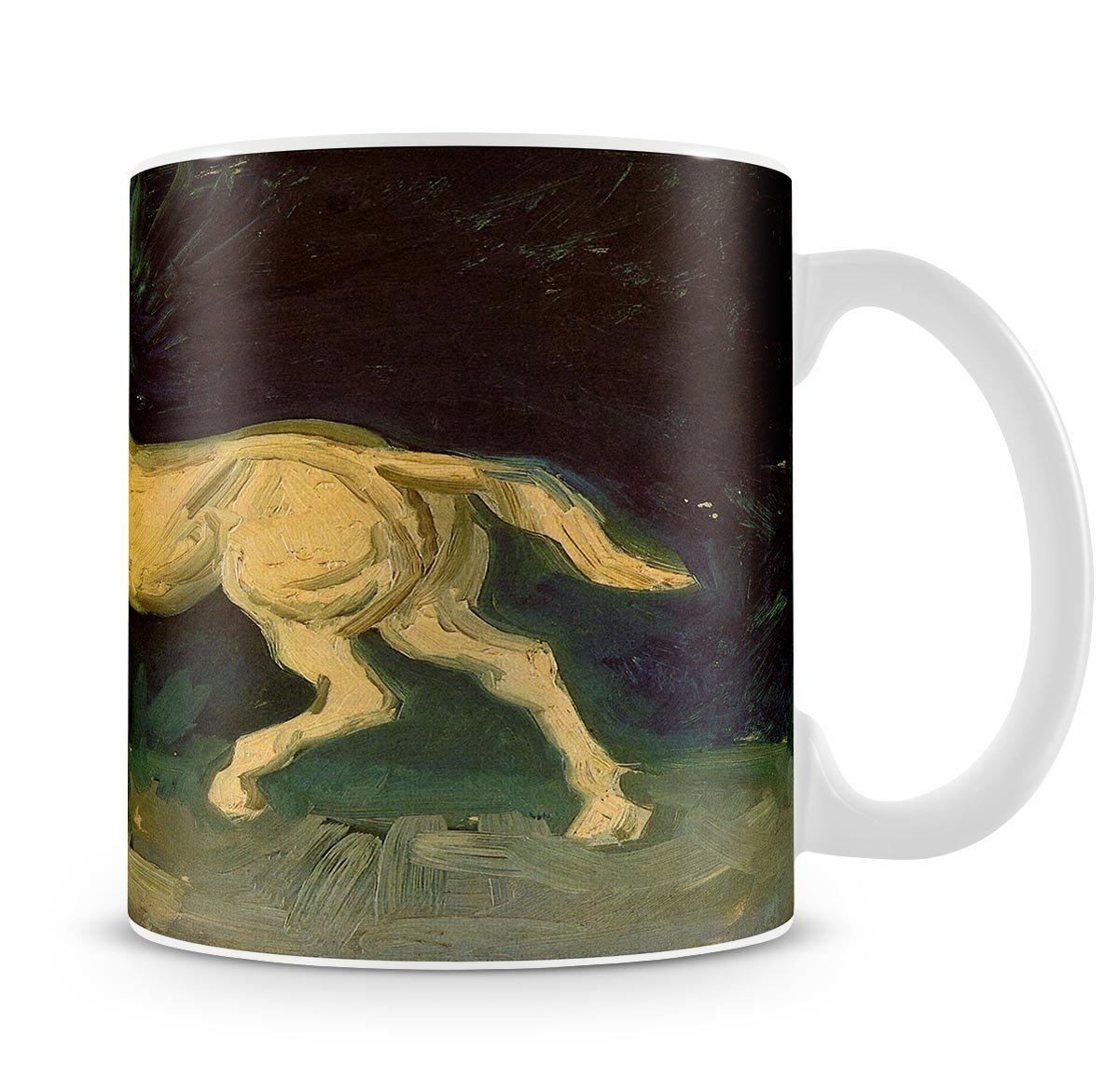 Plaster Statuette of a Horse by Van Gogh Mug - Canvas Art Rocks - 4