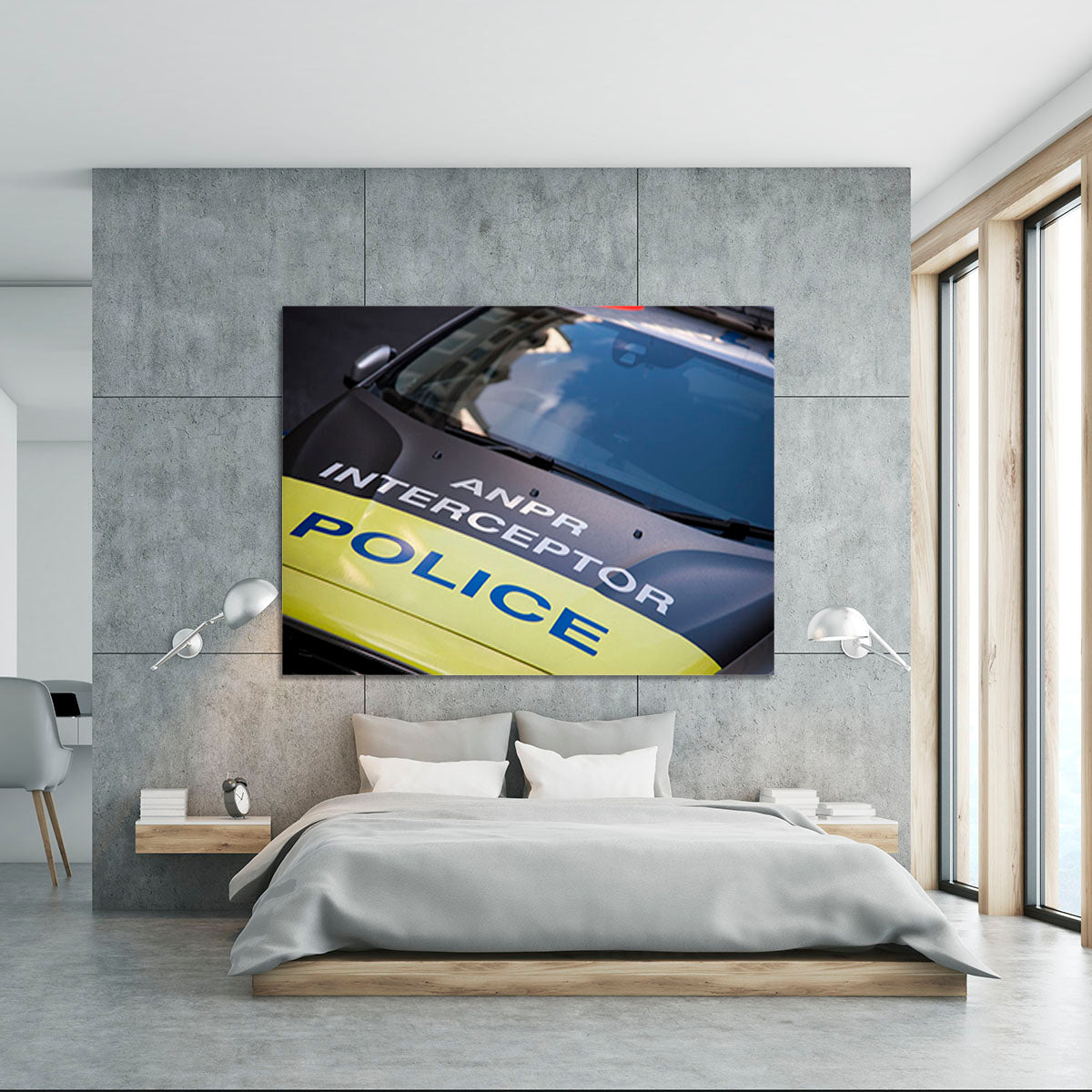 Police car Canvas Print or Poster - Canvas Art Rocks - 5