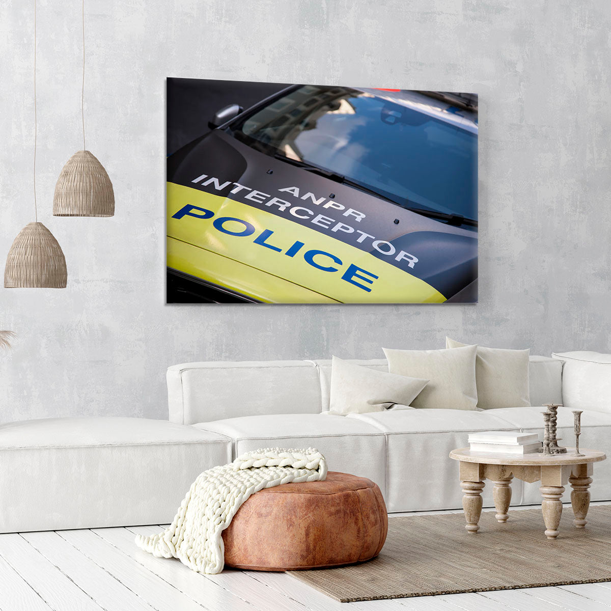 Police car Canvas Print or Poster - Canvas Art Rocks - 6