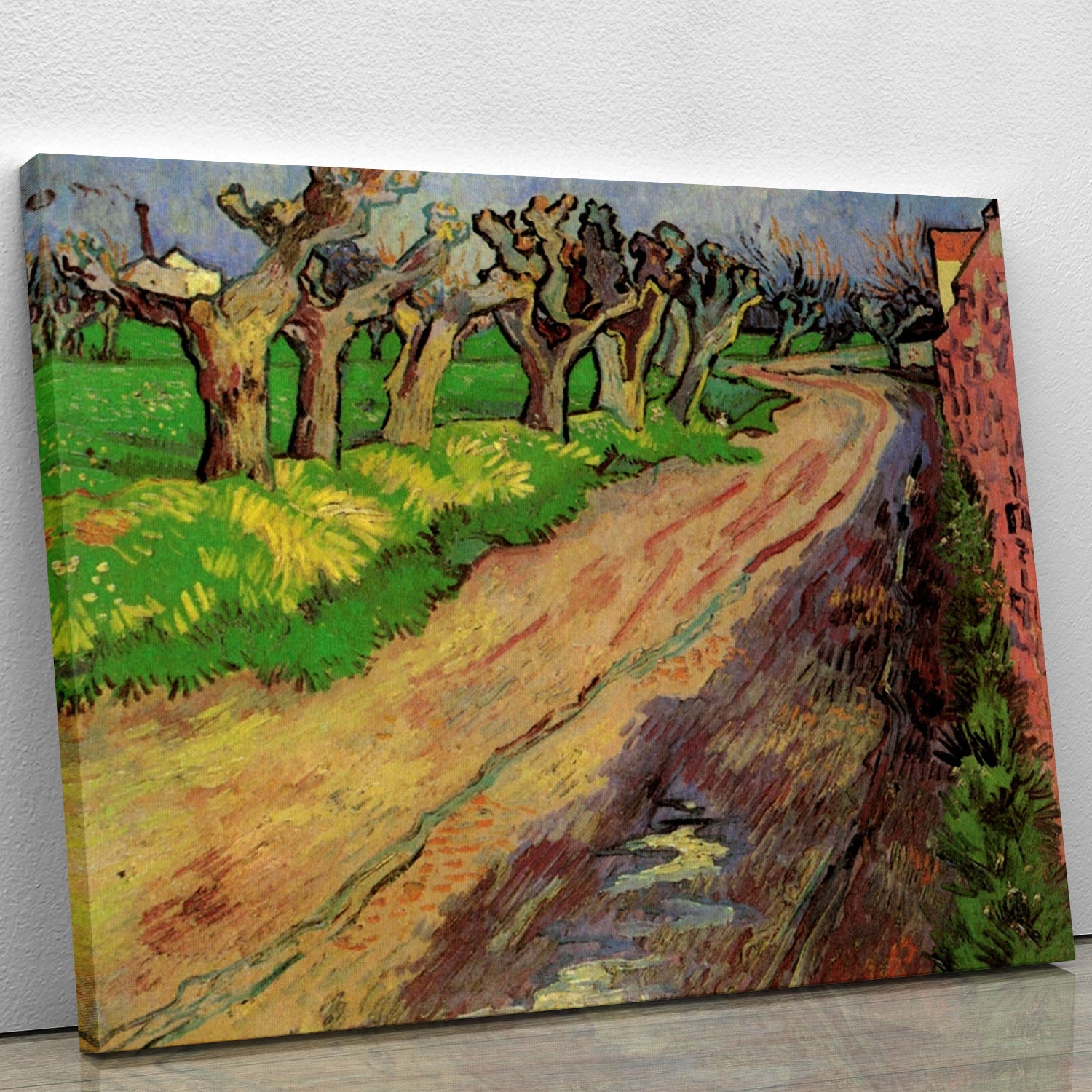 Pollard Willows by Van Gogh Canvas Print or Poster - Canvas Art Rocks - 1