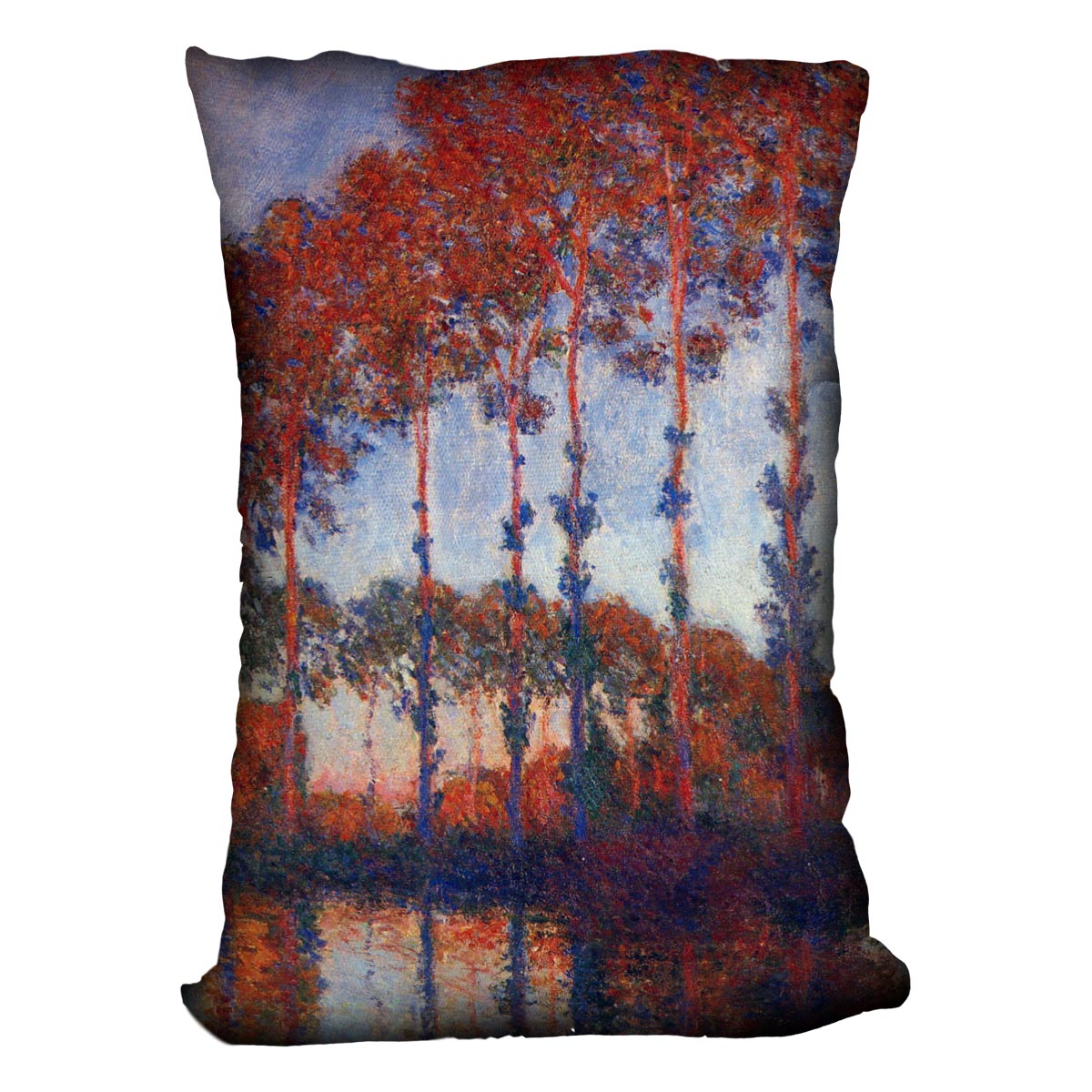 Poplars by Monet Cushion