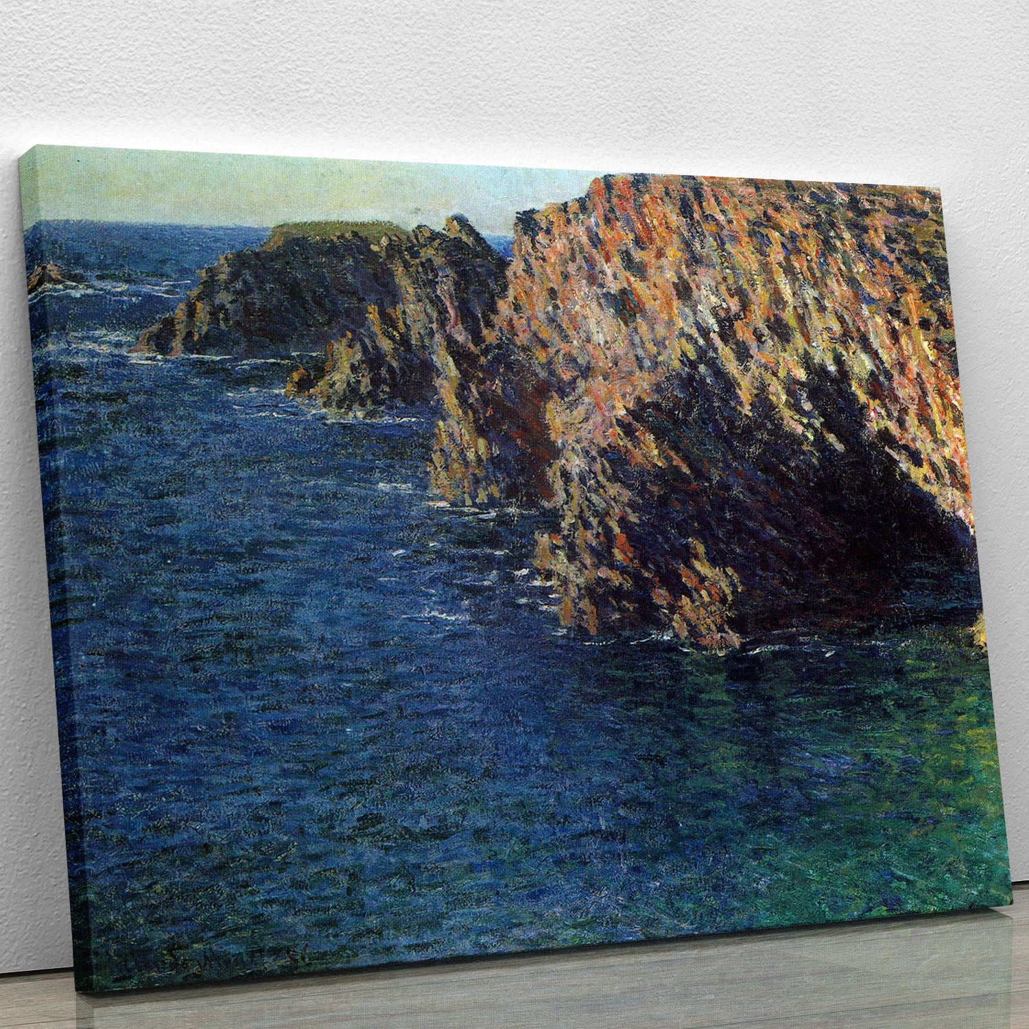 Port Domois by Monet Canvas Print or Poster - Canvas Art Rocks - 1