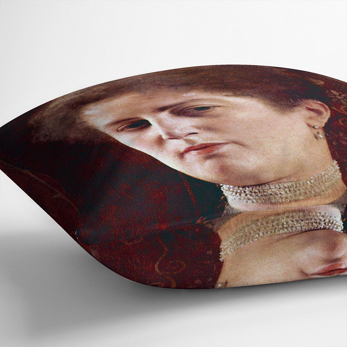 Portrai of a Woman by Klimt Cushion