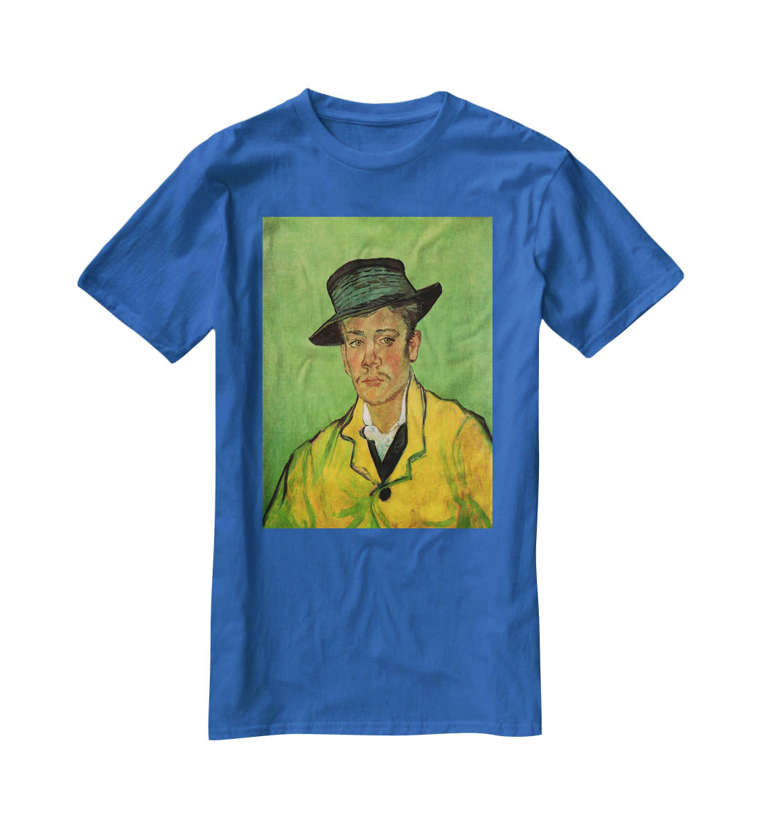 Portrait of Armand Roulin by Van Gogh T-Shirt - Canvas Art Rocks - 2