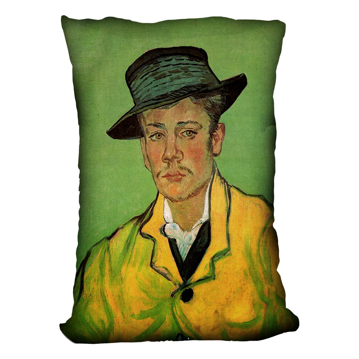Portrait of Armand Roulin by Van Gogh Cushion