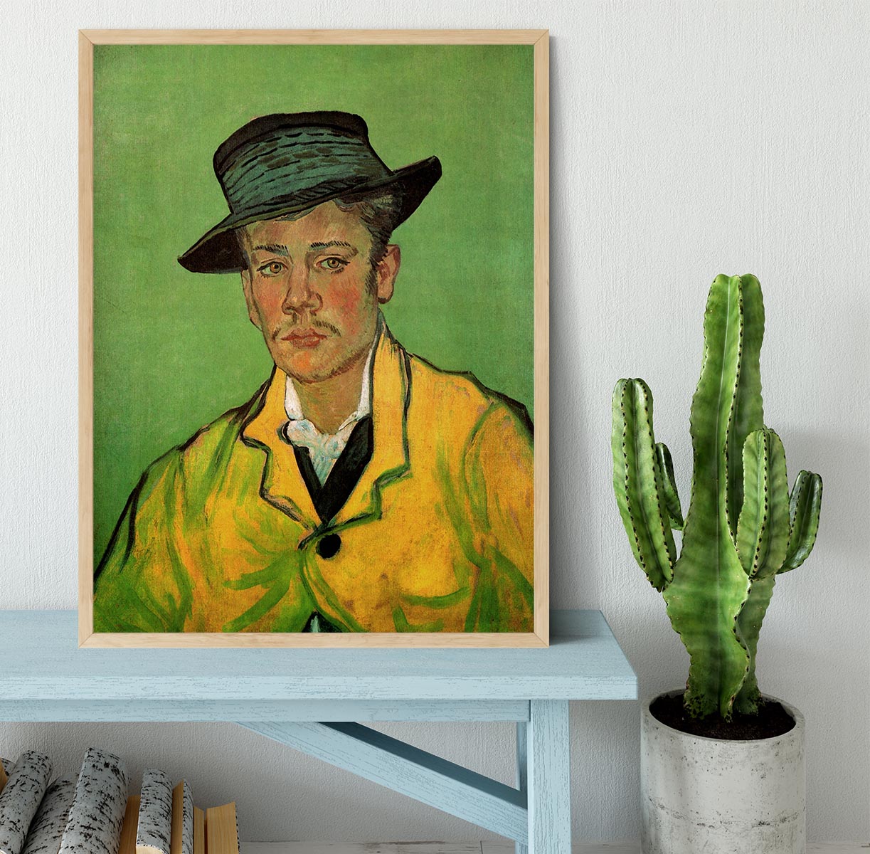 Portrait of Armand Roulin by Van Gogh Framed Print - Canvas Art Rocks - 4
