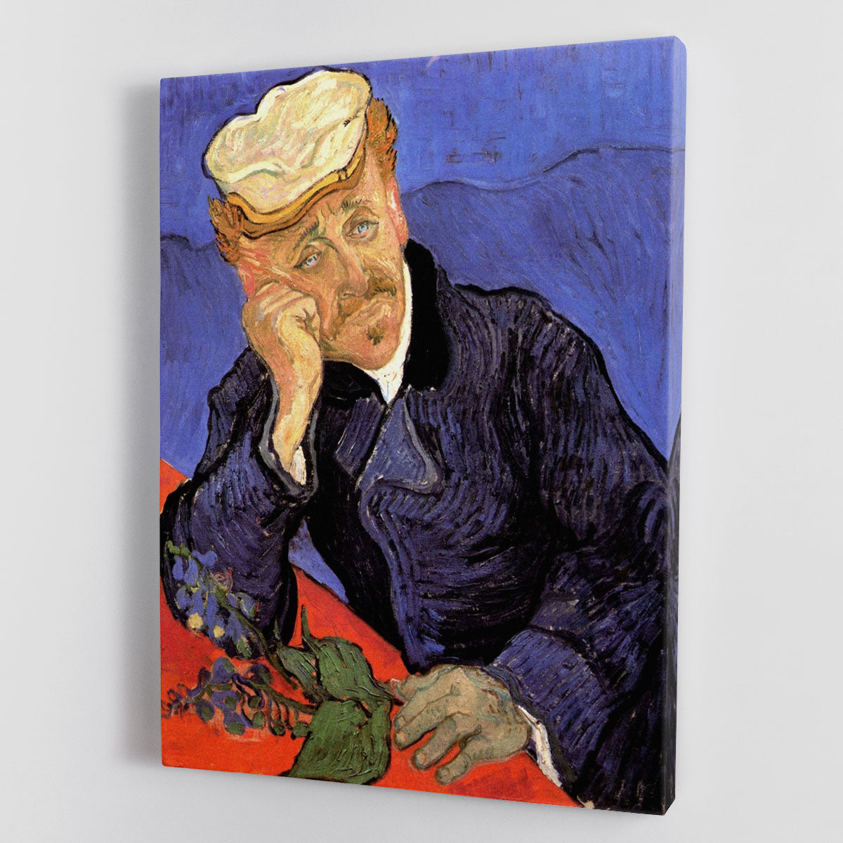 Portrait of Doctor Gachet by Van Gogh Canvas Print or Poster - Canvas Art Rocks - 1